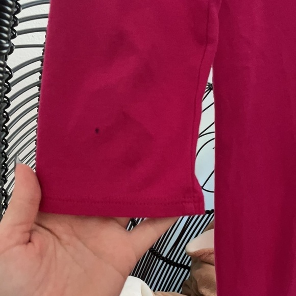 New York & Company Fuchsia Cotton size Small g - Picture 6 of 6